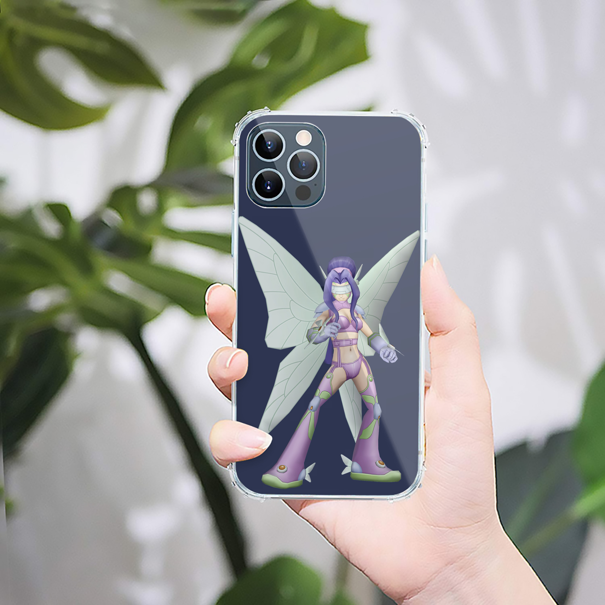 （画像用） Digimon デジタルモンスター/デジモン 【iPhone 12シリーズ対応】透明スマホケース（クリアソフトケース）